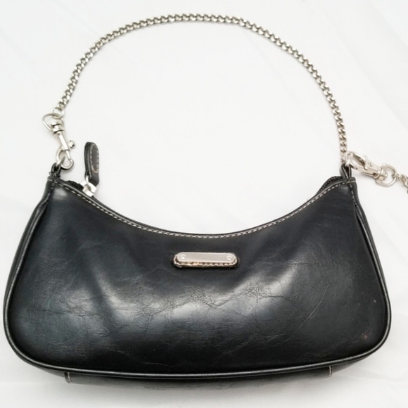 Handbags - Black leather Evening Bag